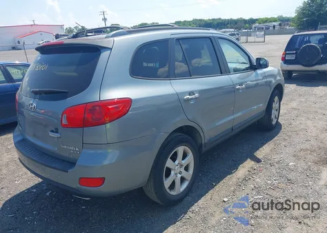 2009 Hyundai Santa Fe Limited z USA, uszkodzony, nr VIN 5NMSH13E89H298521